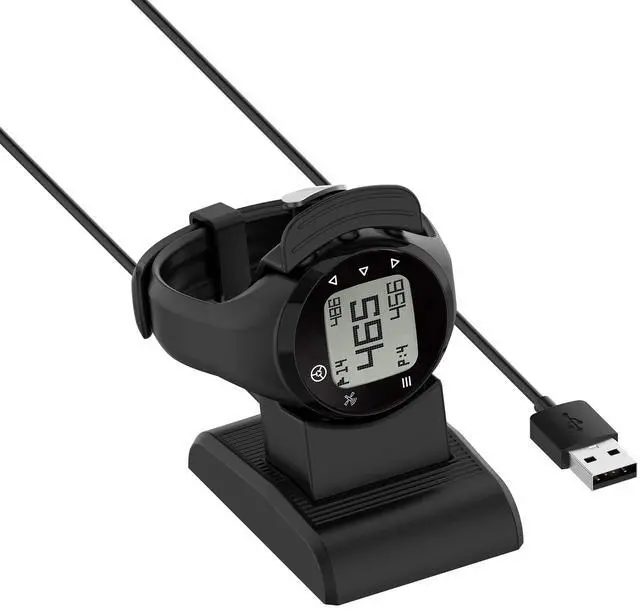 Main image of Charger Compatible with TecTecTec ULT-G Watch Replacement Charging Cable USB Charger Dock Intended for TecTecTec ULT-G Golf Watch (Black)