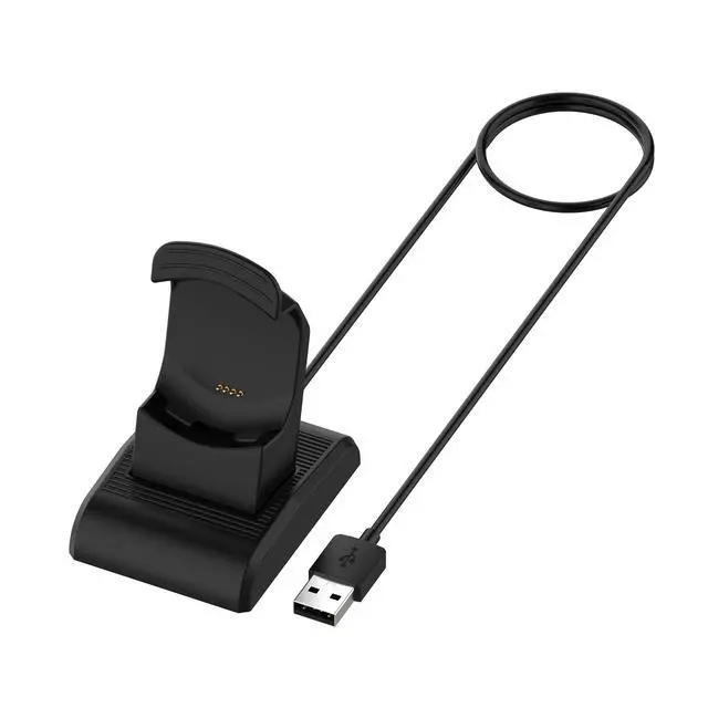 Alt view image 2 of 6 - Charger Compatible with TecTecTec ULT-G Watch Replacement Charging Cable USB Charger Dock Intended for TecTecTec ULT-G Golf Watch (Black)