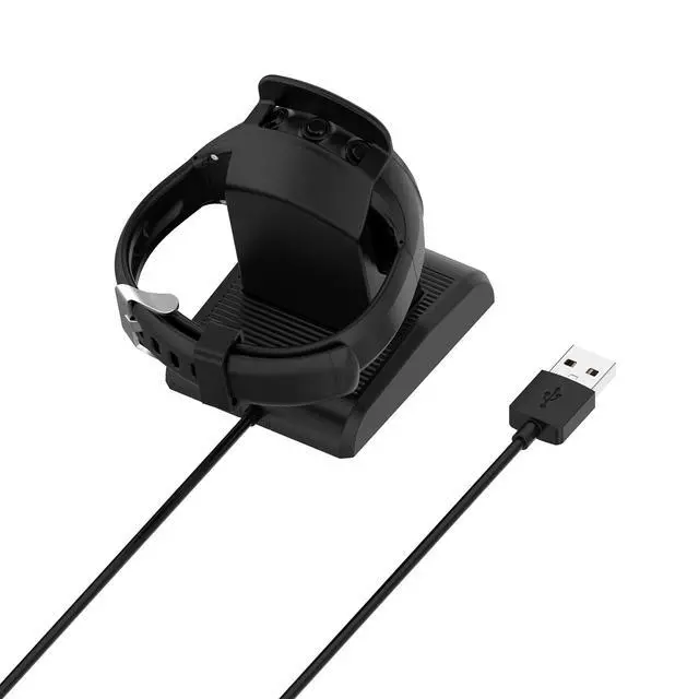 Alt view image 6 of 6 - Charger Compatible with TecTecTec ULT-G Watch Replacement Charging Cable USB Charger Dock Intended for TecTecTec ULT-G Golf Watch (Black)