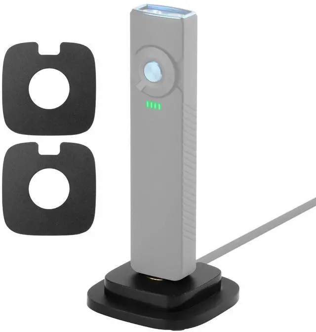 Main image of Flashlight Charging Dock Compatible with Olight Arkfeld Pro/ArkPro/ArkPro Ultra Flat Flashlight, Acrylic Stand Desk Mount with Non-Slip Rubber Feets for Olight Charger (No Charger Included)