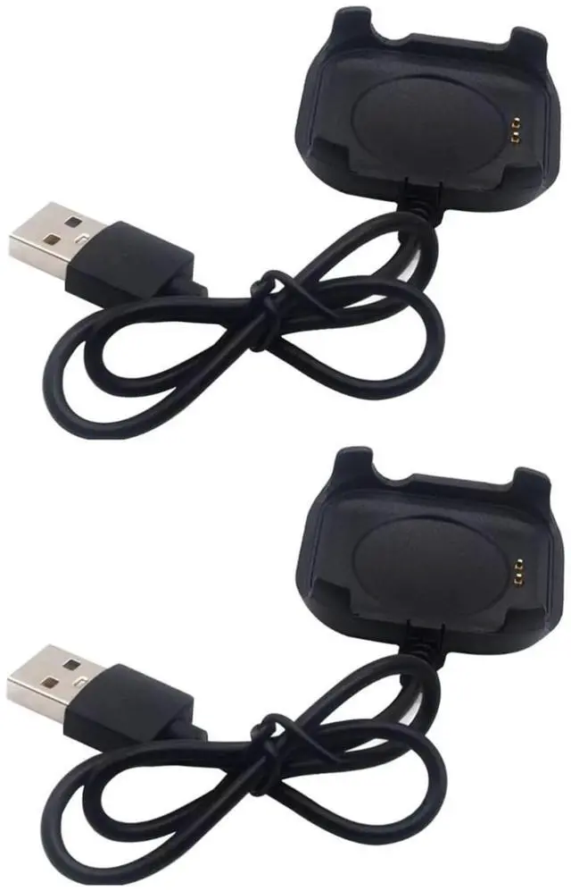 Main image of 2Pcs Black 30cm USB Chargeable Charging Cable Adapter,Charging Cable Charger Cord for HW22 Intelligent Watch Magnetic Charger Dock Holder Stand,Smartwatch Cables and Chargers, Smartwatch Accessories