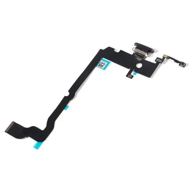 Alt view image 5 of 5 - Replacement Dock Connector Charging Port Flex Cable Compatible with iPhone Xs MAX Flex Cable incl Tools (for iPhone Xs MAX Black)