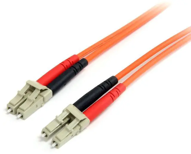 Main image of 1m Fiber Optic Cable - Multimode Duplex 62.5/125 LSZH Fiber Jumper Cord - LC/LC