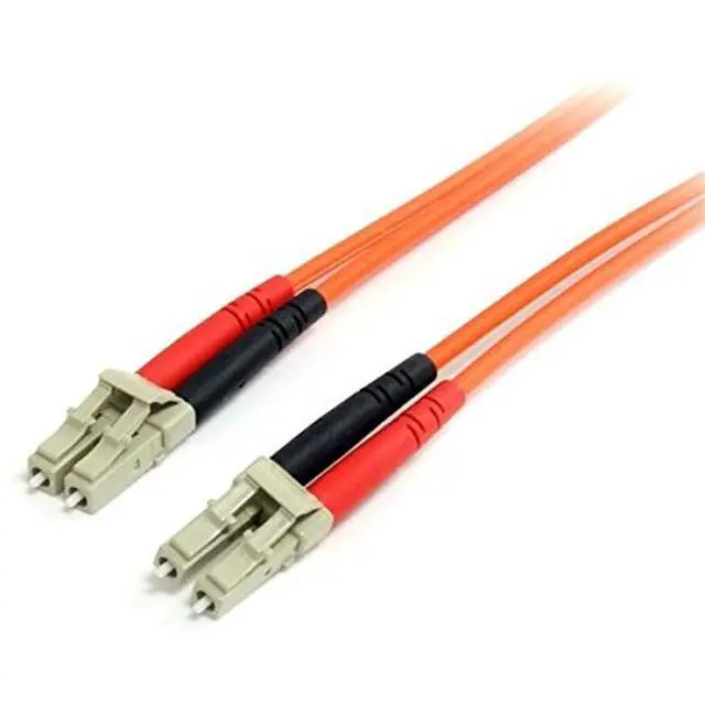 Alt view image 2 of 4 - 1m Fiber Optic Cable - Multimode Duplex 62.5/125 LSZH Fiber Jumper Cord - LC/LC