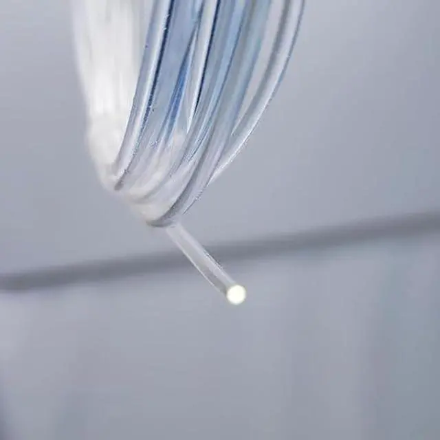 Alt view image 2 of 6 - 1Pcs PMMA Side-Light Optical Fiber Cable 4mm(0.16in) *3.5M(11.48ft) for LED Light Guide in Home, Hotel.