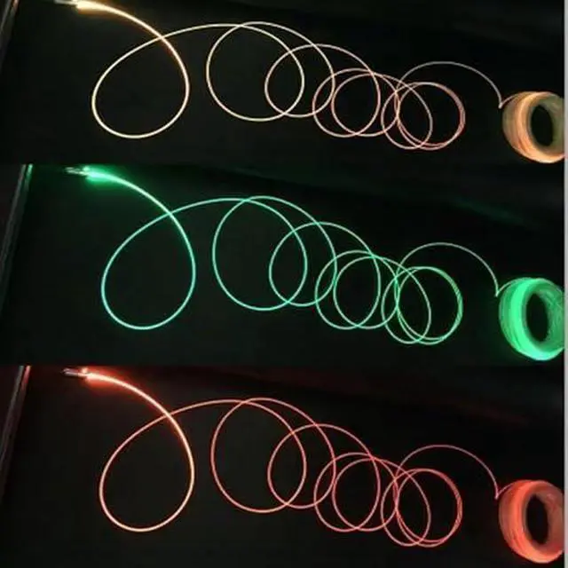 Alt view image 6 of 6 - 1Pcs PMMA Side-Light Optical Fiber Cable 4mm(0.16in) *3.5M(11.48ft) for LED Light Guide in Home, Hotel.