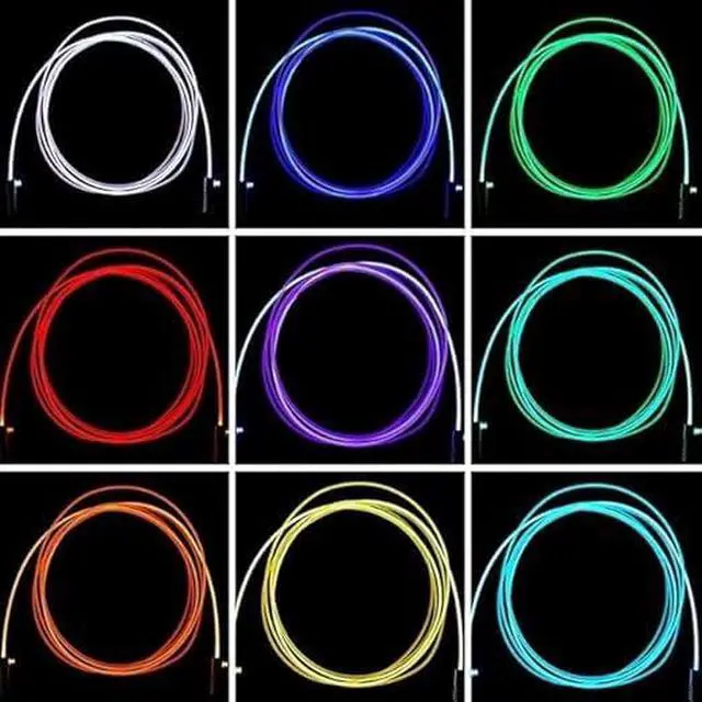 Alt view image 5 of 6 - 1Pcs PMMA Side-Light Optical Fiber Cable 4mm(0.16in) *3.5M(11.48ft) for LED Light Guide in Home, Hotel.