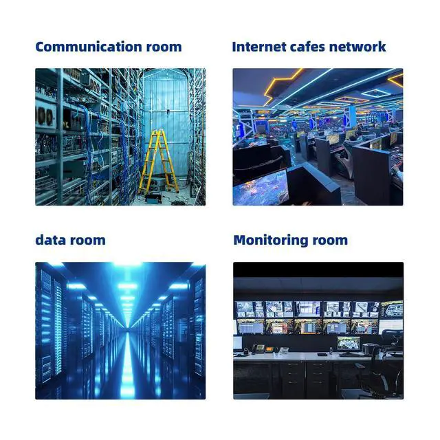 Alt view image 7 of 7 - OM3 LC to LC Fiber Optic Cable,1Gb/10Gb/40Gb Multimode Duplex Fiber Patch Cable LSZH 1Meters 3.3ft 50/125m Fiber Patch Jumper,Aqua Blue