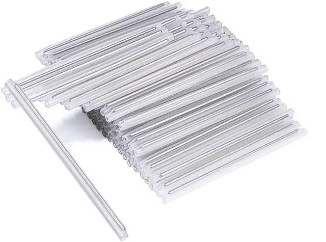 Main image of 60mm Clear PE Heat Shrinkable Tubing Fiber Optical Cable 2.6mm Dia Fusion Splice Protection Sleeve 100pcs 6cm