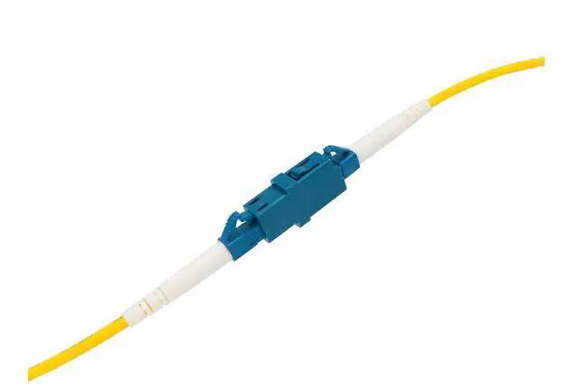 Alt view image 5 of 6 - LC Fiber Coupler 10 Pack - Single Mode LC Coupler Set - Every LCUPC Fiber Connector is pre Cleaned & Extends LCUPC Optical Cables - Single Mode Simplex or Duplex Compatible