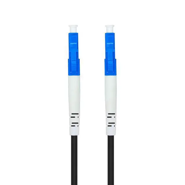 Alt view image 2 of 5 - 5M LC to LC Outdoor Armored Simplex 9/125 SM Fiber Optic Cable Jumper Optical Patch Cord Singlemode 5Meters 16ft LC-LC