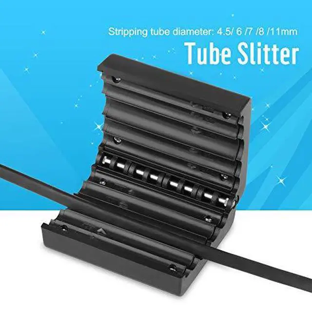 Alt view image 6 of 7 - Cable Tube Slitter 4.5-11mm Ribbon Cable Stripper Fiber Optic Buffer Loose Tube Slitter