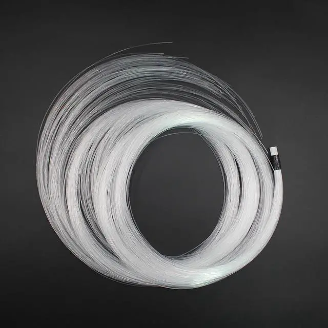 Alt view image 7 of 7 - Ultra-Bright PMMA End Glow Fiber Optic Cable 100Pcs 0.5mm(0.02in) 3m(9.8ft) Fiber Optic Lights Fibers Harness for Star Sky Ceiling All Kind Led Light Engine Driver Source