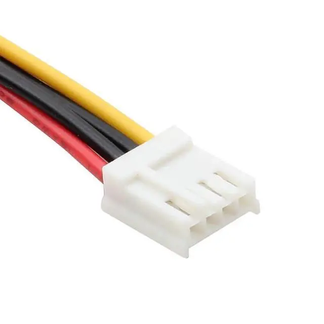 Alt view image 3 of 7 - 4 Pack Molex to Floppy Adapter 4 Pin IDE to 4P FDD Hard Drive Power Supply Cable Connector Convertor Extension Cord Wire for Old Computer Desktop PC Internal Device Component DIY