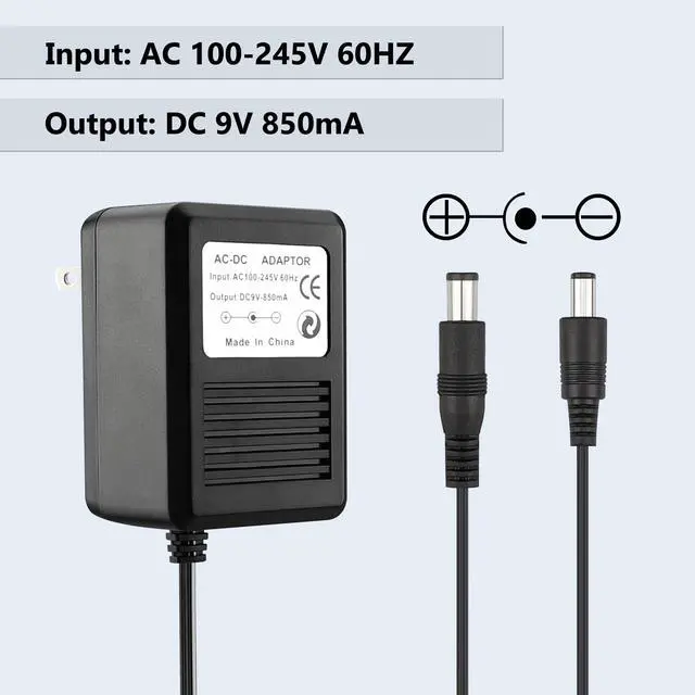 Alt view image 2 of 7 - for SNES Power Supply, NES Power Cord Compatible with Super Nintendo/SNES/NES/Sega Genesis mk1 / Genesis 2 / Atari Jaguar