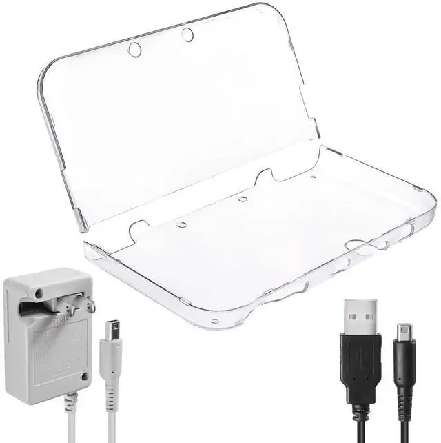 Main image of Power Adapter & USB Charger Cable & Case Kit for New 3DS XL LL - OEM Original Replacement Power Supply Home Travel Portable Charging Accessories Compatible with New 3DS XL, New 3DS, 2DS XL, DSi
