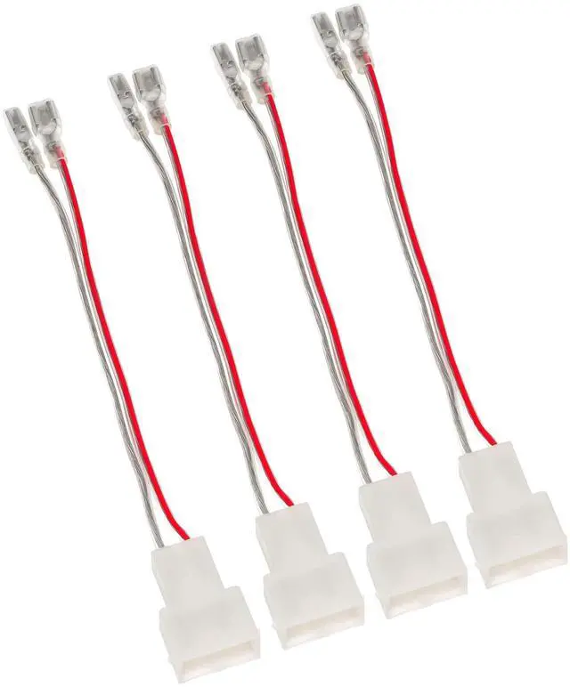 Main image of Speaker Wiring Harness for Honda 1997-2017 Civic Accord Odyssey, Acura 1986-2010 Integra TSX Install Aftermarket Front Rear Door Speaker Audio Wire Cable Plug Adapter Connector 4 PCS