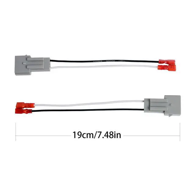 Alt view image 2 of 4 - 2 Pairs (4 Pack) 72-5512 Speaker Wire Adapters for Select 1989-Up Ford Vehicles