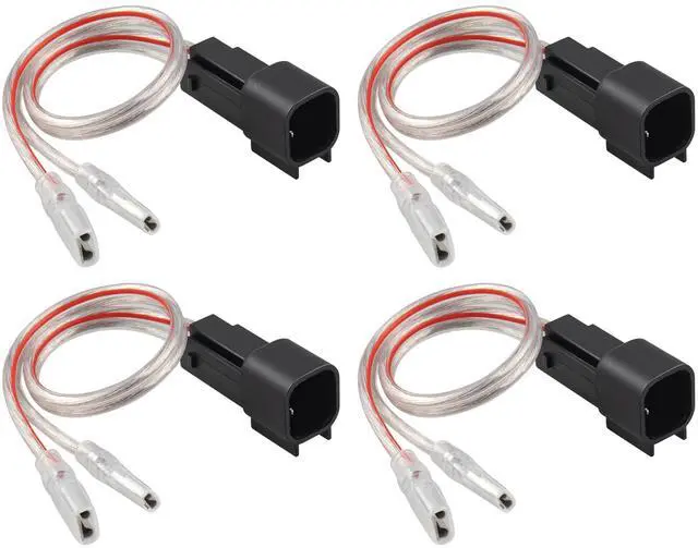 Main image of Car Speaker Wiring Harness Connector Adapter for Ford F150 Edge Escape, Lincoln Navigator Town Car, Mazda 3/5/6 1998-2011 Mount Aftermarket Front Rear Door Speaker Wire Cable Plug 4 PCS