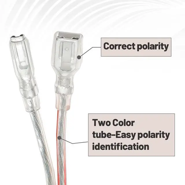 Alt view image 7 of 7 - Car Speaker Wiring Harness Connector Adapter for Ford F150 Edge Escape, Lincoln Navigator Town Car, Mazda 3/5/6 1998-2011 Mount Aftermarket Front Rear Door Speaker Wire Cable Plug 4 PCS