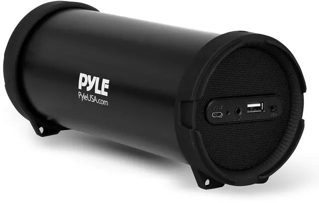 Main image of Surround Portable Boombox Wireless Home Speaker Stereo System, Built-in Rechargeable Battery, MP3/USB/FM Radio with Auto-Tuning, Aux Input Jack for External Audio. (PBMSPG6) Black
