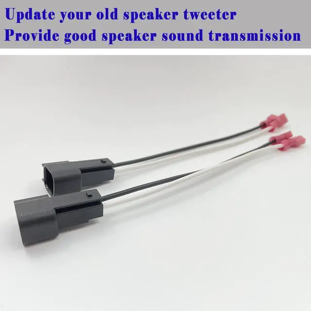 Alt view image 4 of 6 - 2 Pack 72-5600 Speaker Harness Replacement for Ford Speaker Wire Harness Adapter Replacement for Ford F150 F250 Escape Mustang Lincoln Mazda Speaker Wiring Harness Adapter