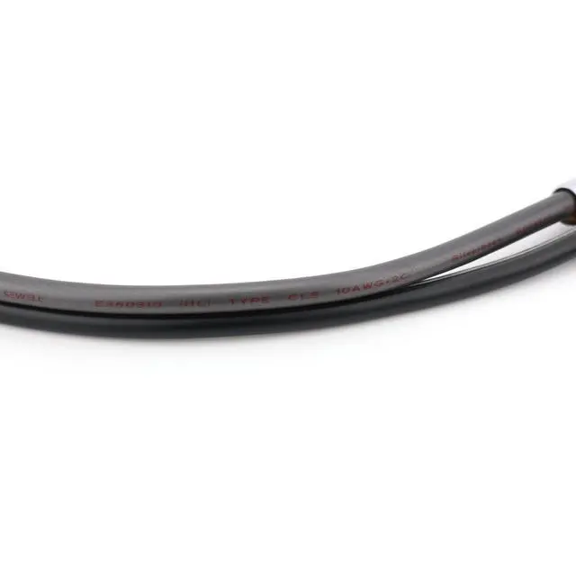 Alt view image 4 of 5 - Silverback 10 AWG Speaker Wire with Silverback Banana Plugs - 3 feet, CL3 Rated, Oxygen Free Copper, high Strand Count, Terminated