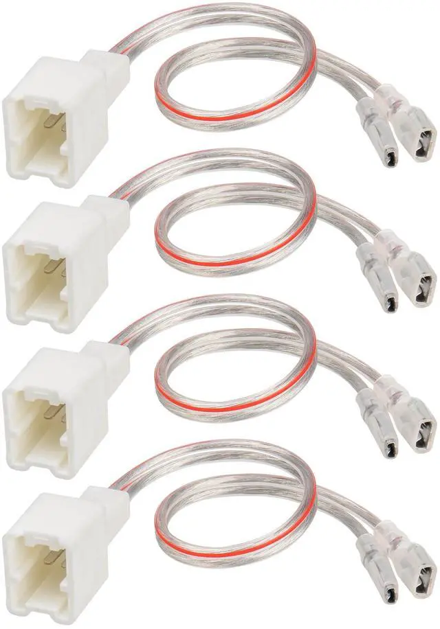 Main image of Car Door Speaker Wiring Harness Adapter Connector Plug Compatible with Nissan sentra Altima Rogue 2004-2019, Infiniti 2006-2018 Model 4PCS