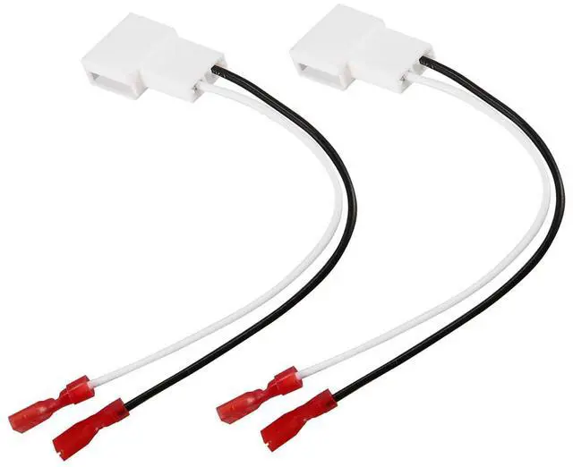 Main image of 2 Pack 72-8104 Speaker Harness Adapter Compatible with Toyota Speaker Wire Harness Adapter Plug Compatible with Toyota Tacoma Tundra Camry Corolla 4 Runner Scion Pontiac Speaker Wiring Harness Adapter