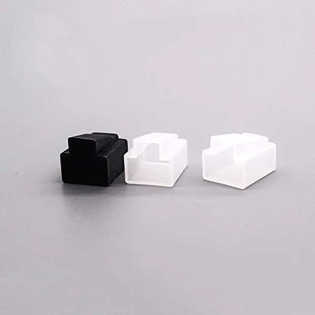 Alt view image 2 of 4 - 50 Pack RJ45 Connectors Dust Cover Protector Ethernet Cable Plug Protective Case Cap for RJ45 Pass Through Connector Network Cat5e Cat6 Cat7 Internet LAN Patch Cord Printer Indoor Outdoor