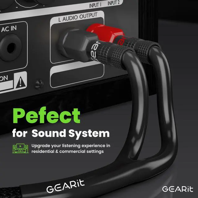 Alt view image 5 of 7 - Speaker Cable with Banana Plugs 3 ft 12 Gauge,OFC Speaker Wire CL2 Rated with Gold-Plated Tips,Braided Speaker Cables for Audiophiles,Hi-Fi Systems,Home Theater,Amplifiers & Speakers(Black)