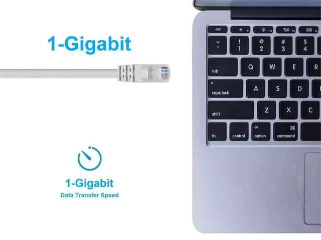 Alt view image 5 of 6 - 1FT 24AWG Cat6 550MHz UTP Ethernet Bare Copper Network Cable - White