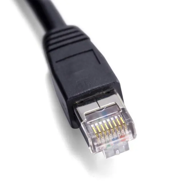 Alt view image 5 of 5 - Cat6 Ethernet Cable Shielded 25 FT Black Plated RJ45 Connector Internet LAN Wire Cable Cord for PS5 PS4 Modem Router PC Mac Laptop Xbox 360 Patch Panel Faster Than Cat5 Cat5e (345-S6-025BK)