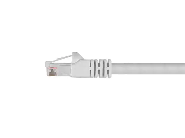 Alt view image 2 of 6 - 0.5FT 24AWG Cat6 550MHz UTP Ethernet Bare Copper Network Cable - White