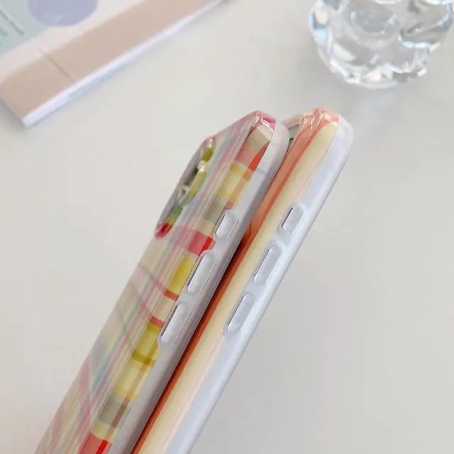 Alt view image 4 of 7 - Colorful Stripe Pattern Phone Protective Case,for iPhone 15 Pro(6.1)
