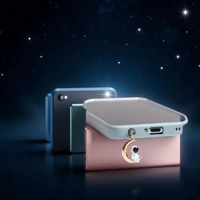 Alt view image 3 of 7 - Gold Cute Astronaut Dust Plug Charm Cute Charge Port Anti Dust Plug USB Type C Plug for Earphone Jack Stopper Cap Penda X5m2, Cell Phone Anti-Dust Plugs, Maintenance, Upkeep and Repairs