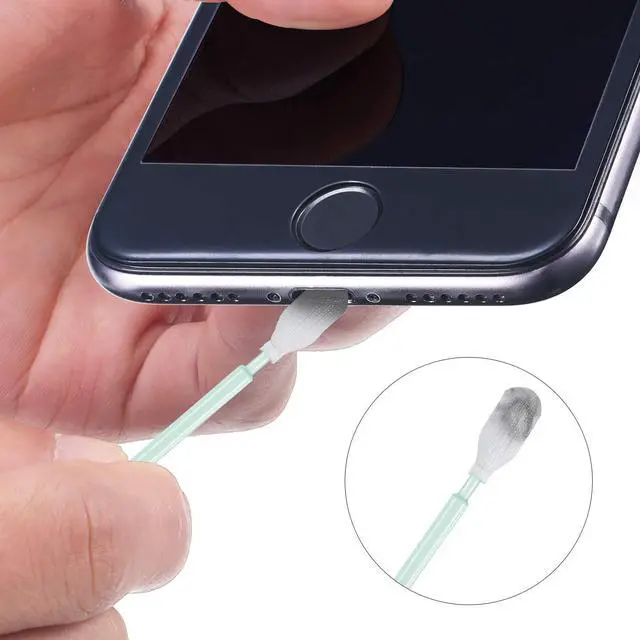 Alt view image 2 of 7 - 16 Pcs Cell Phone Cleaning Kit USB Charging Port Dust Plugs and Speaker Headphone Jack Camera Cleaning Brush Set for Daily Phone Clean Protect Task