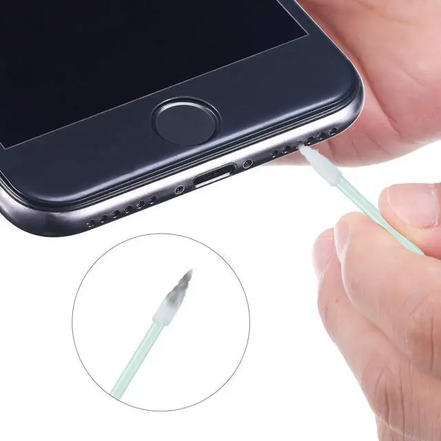 Alt view image 4 of 7 - 16 Pcs Cell Phone Cleaning Kit USB Charging Port Dust Plugs and Speaker Headphone Jack Camera Cleaning Brush Set for Daily Phone Clean Protect Task