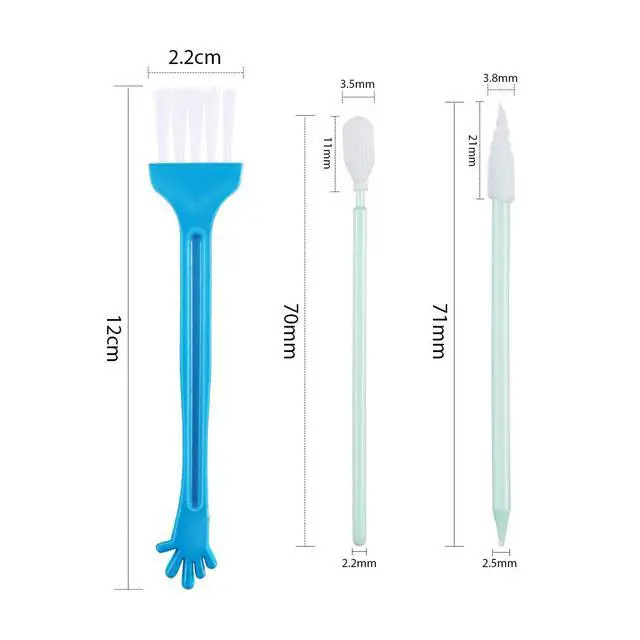 Alt view image 6 of 7 - 16 Pcs Cell Phone Cleaning Kit USB Charging Port Dust Plugs and Speaker Headphone Jack Camera Cleaning Brush Set for Daily Phone Clean Protect Task