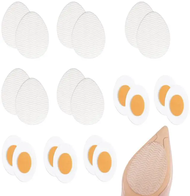 Main image of 5 Pairs Non-Slip Shoe Pads & 5 Pairs Heel Anti-wear Sticker,
