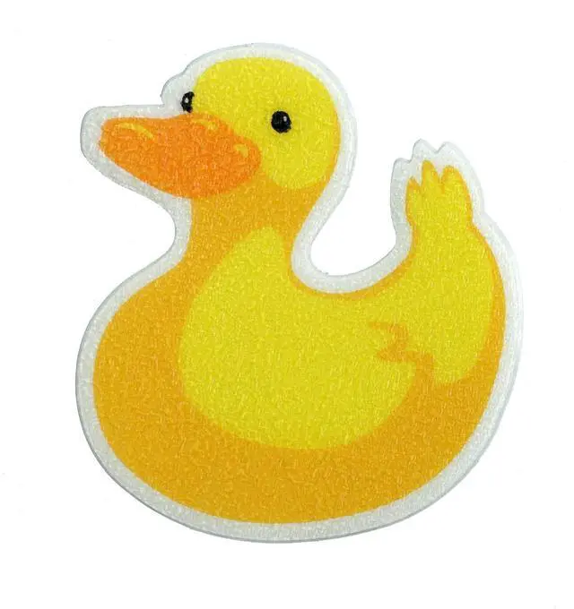 Main image of Adhesive Bath Treads, Duck Tub Tattoos, Non-Slip Traction to Bathtubs, Showers & Other Slippery Spots (Kid Friendly, 5 Pieces, Reliable Grip)