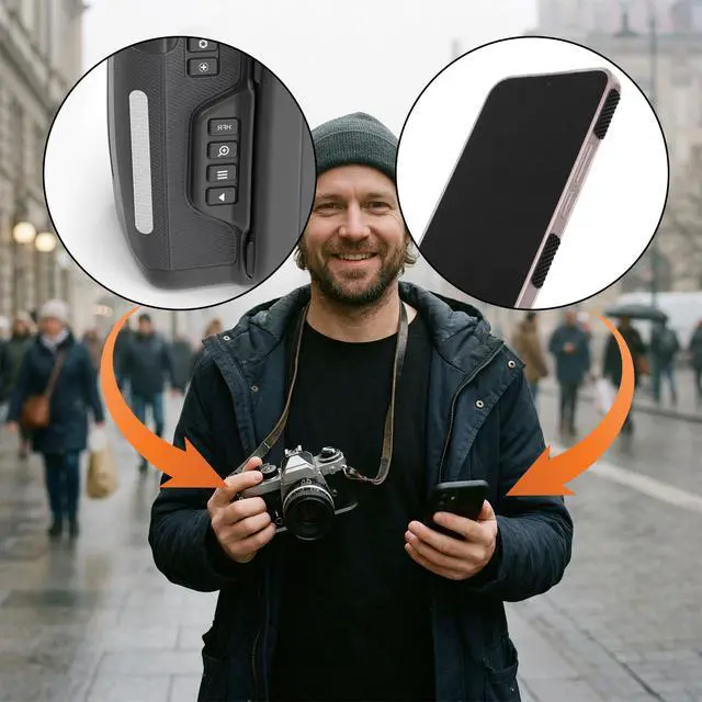Alt view image 6 of 7 - 96 PCS Phone Grip Tapes Adhesive Grippy Bumper Frame Stickers Anti-Slip Pre-Cut Strips Kit Waterproof for Cellphone Controller Mouse Laptop Tablet Gaming Cases Black Clear