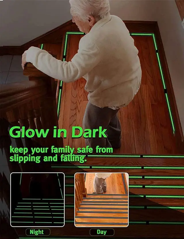 Alt view image 3 of 7 - Bathtub Non Slip Stickers Luminous Shower Mats for Showers Anti Slip Bath Tub Stickers with Scraper,Adhesive Showers Treads Slip Strip for Bath,Boats,Stairs,Swimming Pools,Health Clubs-24 Pcs