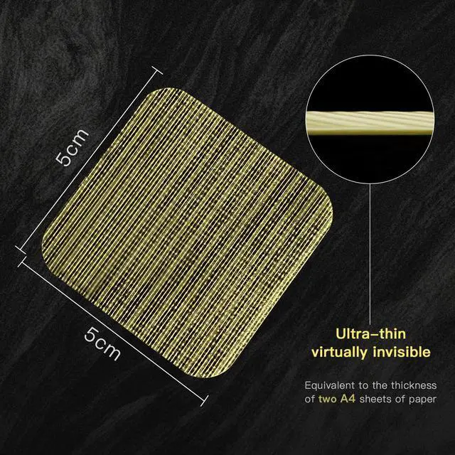 Alt view image 2 of 7 - Tablecloth Anti-Slip Sticker Double Sided Mounting Tape for Table Cloths Mats Carpets Sofa Covers (1.9x1.9 inch) 12PC