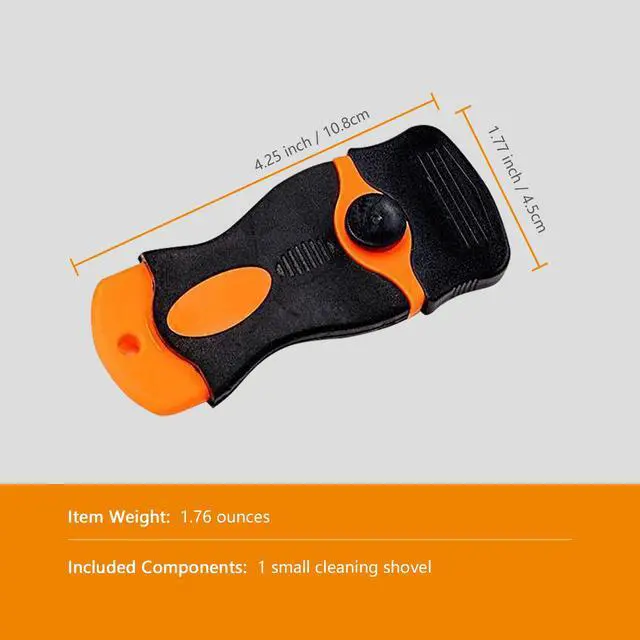 Alt view image 5 of 7 - Multi functional cleaning shovel tool, ergonomically designed, suitable for paint scrapers on glass, stickers, tones, stickers, labels, sealants, adhesives