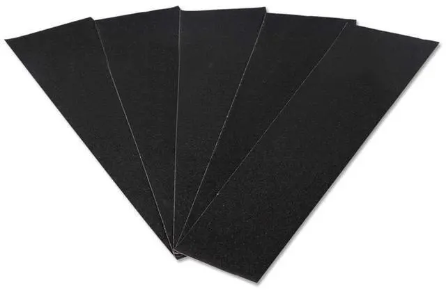 Alt view image 4 of 7 - Skateboard Grip Tape, 9" x 33", Anti Slip Skateboards Sticker Waterproof Outdoor Grip Tape for Stairs Cruiser Scooters, Easy to Apply (Color:Black)