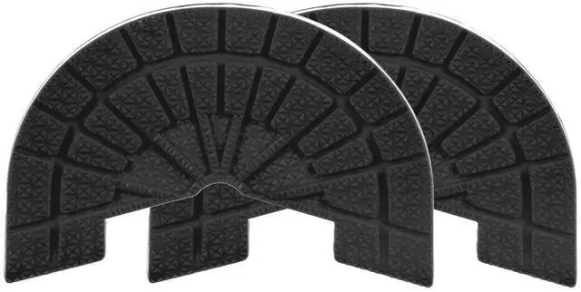 Main image of 1pair Shoe Sole Protector for Sneakers Size 8-8.5 Non Slip Pad Heel Plates Repair for Men and Women, Black