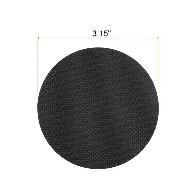 Alt view image 2 of 7 - 20pcs Non Slip Bathtub Stickers Bath Shower Floor 3.15" Anti-Slip Sticker Tape Round Style Decals for Bathroom Kitchen Bathtub Treads Stairs, Black