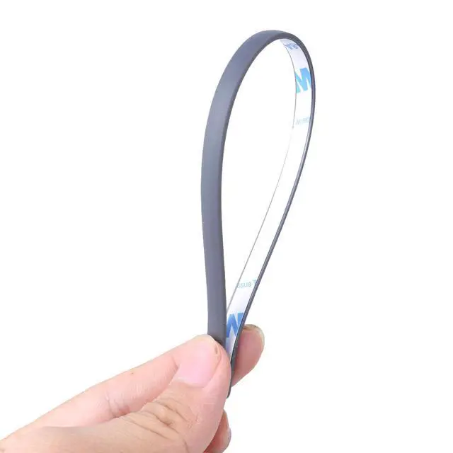 Alt view image 6 of 7 - Laptops Base Antislip Stickers Replacement Adhesive Strips for 7300 Laptops Easy to Apply Bottom Cover Rubber