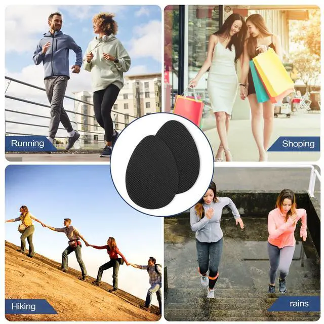 Alt view image 6 of 6 - Non Slip Shoe Pads Grips for Bottom of Shoes, Premium Silicone Self Adhesive Anti Slip Shoe Grips Stickers, High Heels Non Skid Sole Protectors